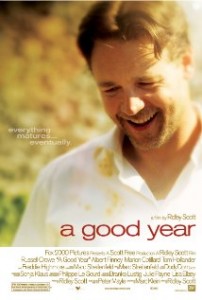 "A Good Year," starring Russell Crowe, is the first movie featured Friday at Balistreri Vineyards in north Denver.