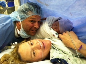 Jen and Tyler Wiard welcome their second child into the world. 