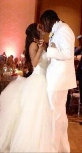 Robert Griffin III and his wife, Denver's Rebecca (Photo courtesy of Twitter)