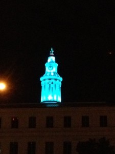 The Denver City and County Building will be lit up in teal 
