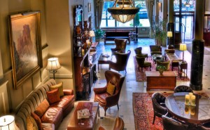 The lobby of the Oxford Hotel. The Oxford is one of 15 Colorado hotels named to Conde Nast Travel magazine's Gold List. (Oxford Hotel photo) 