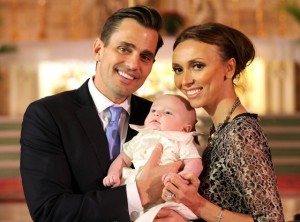 Bill and Giuliana Rancic with their first baby, Duke, who is now 2 years old. 