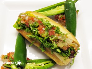 The Coors Field ''taco dog.' 