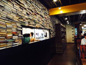 Postino Book Wall